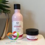 کرم پاک‌کننده صورت ویتامین E بادی شاپ The Body Shop Vitamin E Cream حجم 250 میلی