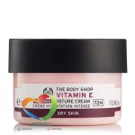 کرم مرطوب کننده قوی ویتامین E بادی شاپ ۷۲ ساعت برای پوست های خشک The Body Shop E Cream 72h حجم 50میل