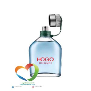 ادکلن جیبی مردانه دلگادو مدل هوگو سبز Delgado HOGO men's perfume حجم 30 میل